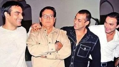 Salman Khan Wishes Father, Salim Khan, a Very Happy Father's Day with this Priceless Throwback Picture