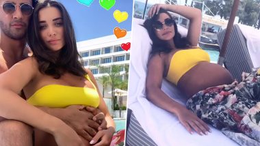 Amy Jackson Happily Flaunts her Baby Bump in her Holiday Pictures from Cyprus