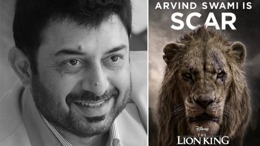 After Siddharth, The Lion King Remake's Tamil Version Ropes in Arvind Swami to Voice for Scar!