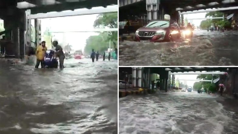 Mumbai: Heavy Rains Causes Water-Logging, Jams & Delay in Train ...