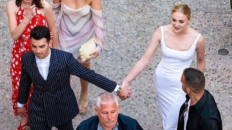 Sophie Turner and Joe Jonas' First Picture from their Pre-Wedding Dinner is Out and It's Gorgeous