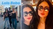 Karan Johar Joins Kareena Kapoor Khan and Karisma Kapoor's London Trip - View Pics