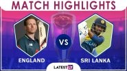 England vs Sri Lanka Stat Highlights ICC CWC 2019: SL Beat ENG by 20 Runs