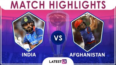 India vs Afghanistan Stat Highlights ICC CWC 2019: Mohammad Shami Hat Trick Helps IND Beat AFG