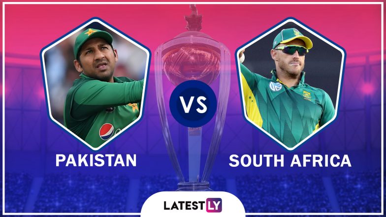 Pakistan Vs South Africa Highlights Of ICC World Cup 2019 Match: SA Out ...