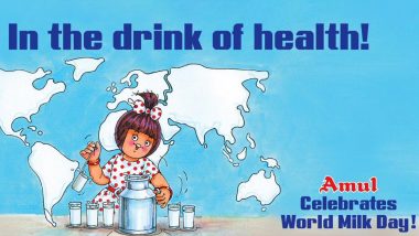 World Milk Day 2019: Amul Celebrates the Day With All Their Fascinating Topicals Since 1976