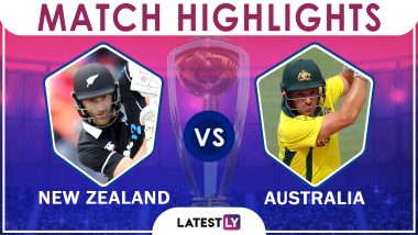 New Zealand vs Australia Stat Highlights ICC CWC 2019: AUS Beat NZ by 86 Runs