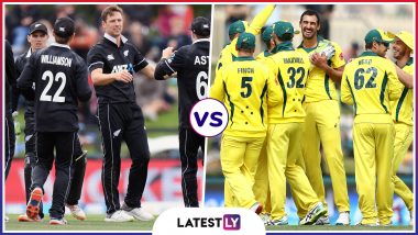 NZ vs AUS Head-to-Head Record: Ahead of ICC CWC 2019 Clash, Here Are Match Results of Last 5 New Zealand vs Australia Encounters!