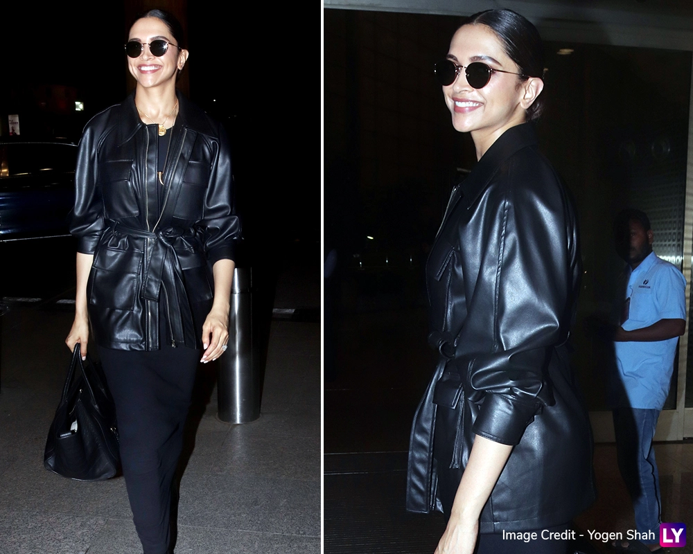 Deepika Padukone spotted at the airport.