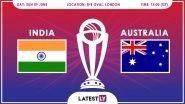 India vs Australia, ICC Cricket World Cup 2019 Match Preview: IND Take On AUS Amid MS Dhoni's Glove Controversy