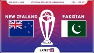 New Zealand vs Pakistan, ICC Cricket World Cup 2019 Match Preview: PAK Face Unbeaten NZ in Must-Win Clash at Edgbaston