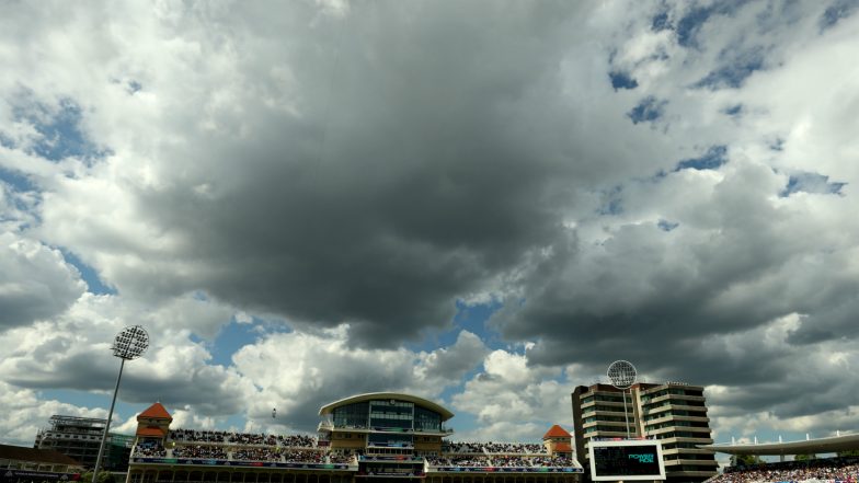 India vs New Zealand, Nottingham Weather Report: India Train in Gloomy Conditions, Rain Forecast Not Good for CWC 2019 Match Day