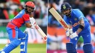 India Vs Afghanistan CWC19 Match Preview, Playing XI, Head to Head and Key Battles to Watch Out For