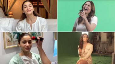 Alia Bhatt Launches Her New YouTube Channel, Actress Shares BTS Moments From Brahmastra Sets in the First Video