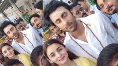 Alia Bhatt and Ranbir Kapoor Visit Kashi Vishwanath Temple Together Amid Brahmastra Shoot in Varanasi