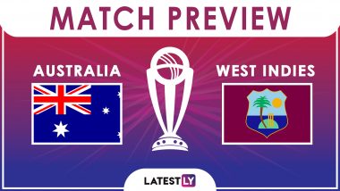 Australia vs West Indies, ICC Cricket World Cup 2019 Match 10 Video Preview