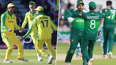 Australia vs Pakistan Dream11 Team Predictions: Best Picks for All-Rounders, Batsmen, Bowlers & Wicket-Keepers for AUS vs PAK in ICC Cricket World Cup 2019 Match 17