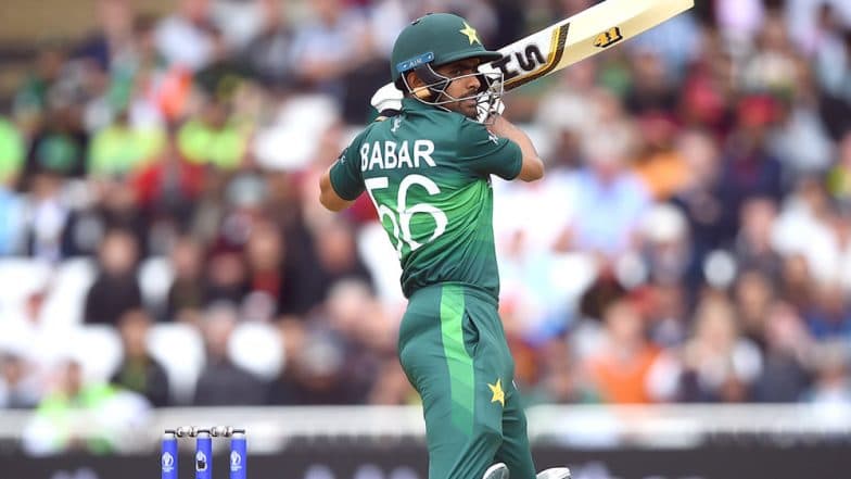 Babar Azam Hits Half-Century in Pakistan vs England ICC Cricket World ...