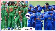 BAN vs AFG Head-to-Head Record: Ahead of ICC CWC 2019 Clash, Here Are Match Results of Last 5 Bangladesh vs Afghanistan Encounters!