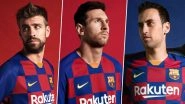 Barcelona Unveils New &lsquo;Checkerboard&rsquo; Kit for 2019&ndash;20 Football Season, Leaves Fans Extremely Disappointed! Read Angry Tweets