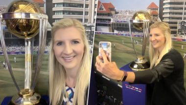 Olympic Gold Medalist Rebecca Adlington Attends PAK vs ENG World Cup 2019 Match at Trent Bridge, Shares Pics From the Stadium