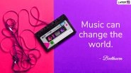 World Music Day 2021 Quotes: Sayings on Music by Famous Personalities, HD Images and Wallpapers to Celebrate F&ecirc;te de la Musique