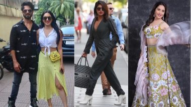 Best And Worst Dressed Over The Weekend: Here's How Madhuri Dixit, Kiara Advani, Shahid Kapoor and Priyanka Chopra Fared In Our Style Meter!