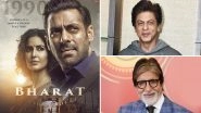 Bharat: Salman Khan Pays Tribute to Good Friend Shah Rukh Khan and Bollywood Legend Amitabh Bachchan Through This Ali Abbas Zafar Movie (SPOILER ALERT)