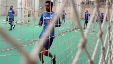 Bhuvneshwar Kumar Is Back? Bhuvi Seen Bowling In The Nets Ahead of India vs West Indies ICC Cricket World Cup 2019 Match (Watch Video)