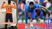 Bhuvneshwar Kumar Poses in New Orange Team India Jersey, Hints at Comeback From Injury: See Pic Shared By His IPL Team SRH