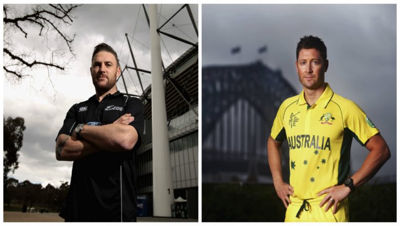 Brendon McCullum, Michael Clarke From World Cup Finalists to Commentators