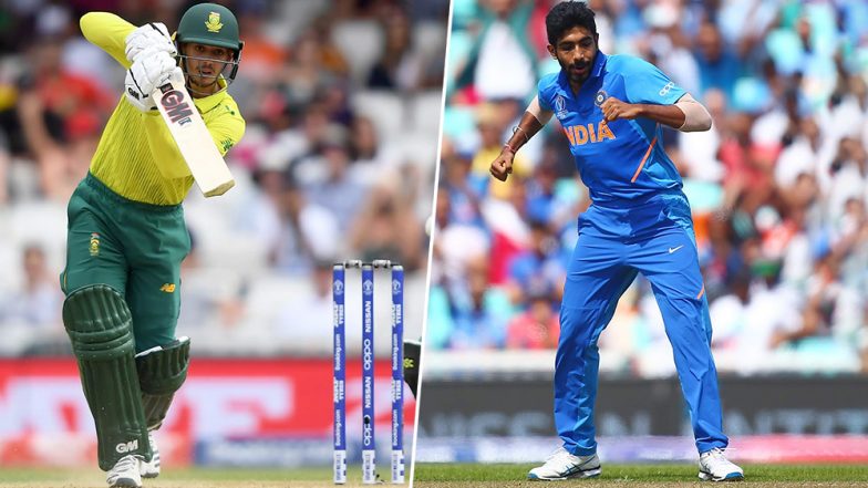 Jasprit Bumrah vs Quinton de Kock and Other Exciting Mini Battles to Watch Out for During India vs South Africa 1st ODI 2020 in Dharamshala