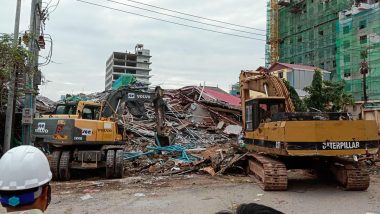 Cambodia Building Collapse: 3 Dead, Dozens Feared Trapped After 7-Storey Under-Construction Structure Falls in Preah Sihanouk