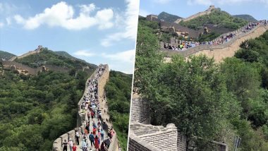 Great Wall of China Being Rebuilt the Ancient, Traditional Way; Cement Ditched For Labourers, Mules and Bricks