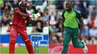 SA vs WI, ICC Cricket World Cup 2019: Chris Gayle vs Kagiso Rabada and Other Exciting Mini Battles to Watch Out for at Rose Bowl Cricket Ground