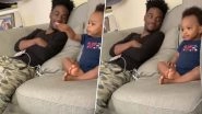 Father And Toddler's Gibberish Conversation Goes Viral; Social Media is Watching the 'Funny' Video on Loop