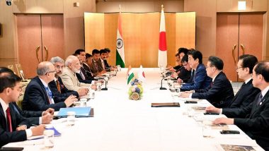 G20 Summit in Osaka: PM Narendra Modi Meets Shinzo Abe, Thanks Japanese Prime Minister For Warm Welcome; Watch Video