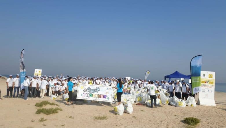 Nia Tony, was honoured during the 22nd edition of the Emirates Recycling Awards in Dubai.