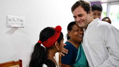 Rahul Gandhi Meets Rajamma Vavathil in Wayanad, His Delivery Nurse After 49 Years