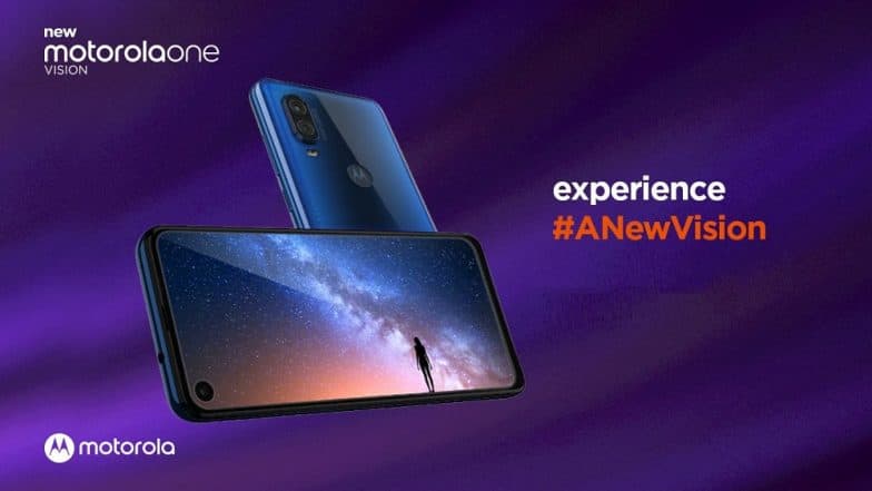 Motorola One Vision unveiled in India with in-screen selfie camera