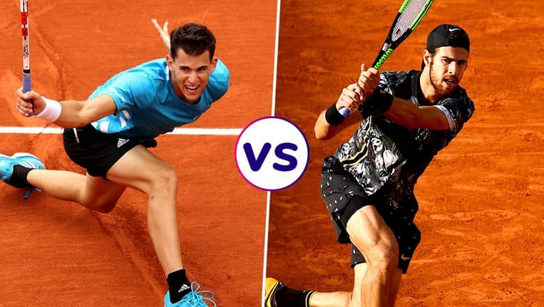 Dominic Thiem vs Karen Khachanov, French Open 2019 Quarter-Final Live Streaming: Get Free Live Telecast Online, Match Time in IST and Channel Details in India Dominic Thiem vs Karen Khachanov, French Open 2019 Quarter-Final Live Streaming: Get Free Live Telecast Online, Match Time in IST and Channel Details in India