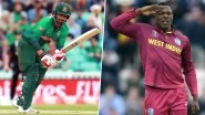 West Indies vs Bangladesh Dream11 Team Predictions: Best Picks for All-Rounders, Batsmen, Bowlers & Wicket-Keepers for WI vs BAN in ICC Cricket World Cup 2019 Match 23