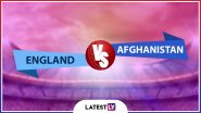 Live Cricket Streaming of England vs Afghanistan Match on Hotstar and Star Sports: Watch Free Telecast and Live Score of ENG vs AFG ICC Cricket World Cup 2019 ODI Clash on TV and Online