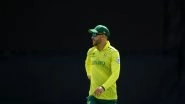SA vs AFG, ICC CWC 2019 Toss Report & Playing 11: South Africa Captain Faf Du Plessis Won the Toss, Elects to Bowl First Against Afghanistan