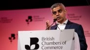 London Mayor Sadiq Khan Slams Donald Trump, Says &lsquo;He Is Like a 20th-Century Fascist&rsquo;