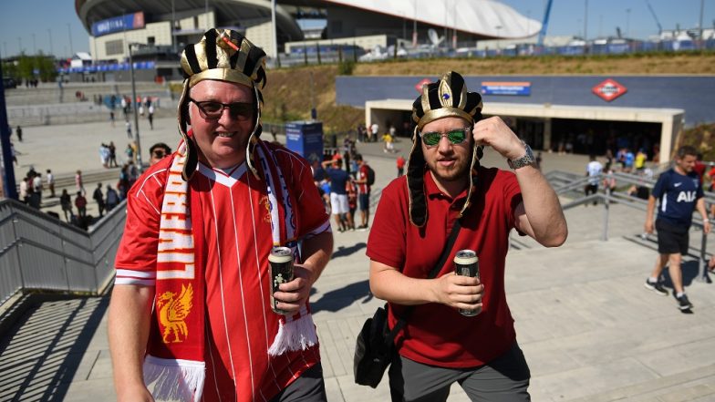 Liverpool vs Tottenham, UEFA Champions League 2019 Final: English Fans Swarm Madrid Ahead of the Match