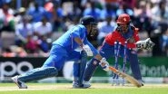 MS Dhoni Gets the Taste of His Own Medicine! Gets Stumped for First Time Since 2011 During IND vs AFG CWC19 Match