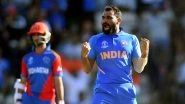 Sachin Tendulkar Behind Mohammed Shami&rsquo;s Hat-Trick Against Afghanistan? Master Blaster Reveals About His Inspirational Talk With Indian Bowler During ICC CWC 2019