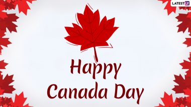 Happy Canada Day 2019 Greetings: WhatsApp Stickers, GIFs, SMS, Images and Messages to Send Wishes on National Day of Canada