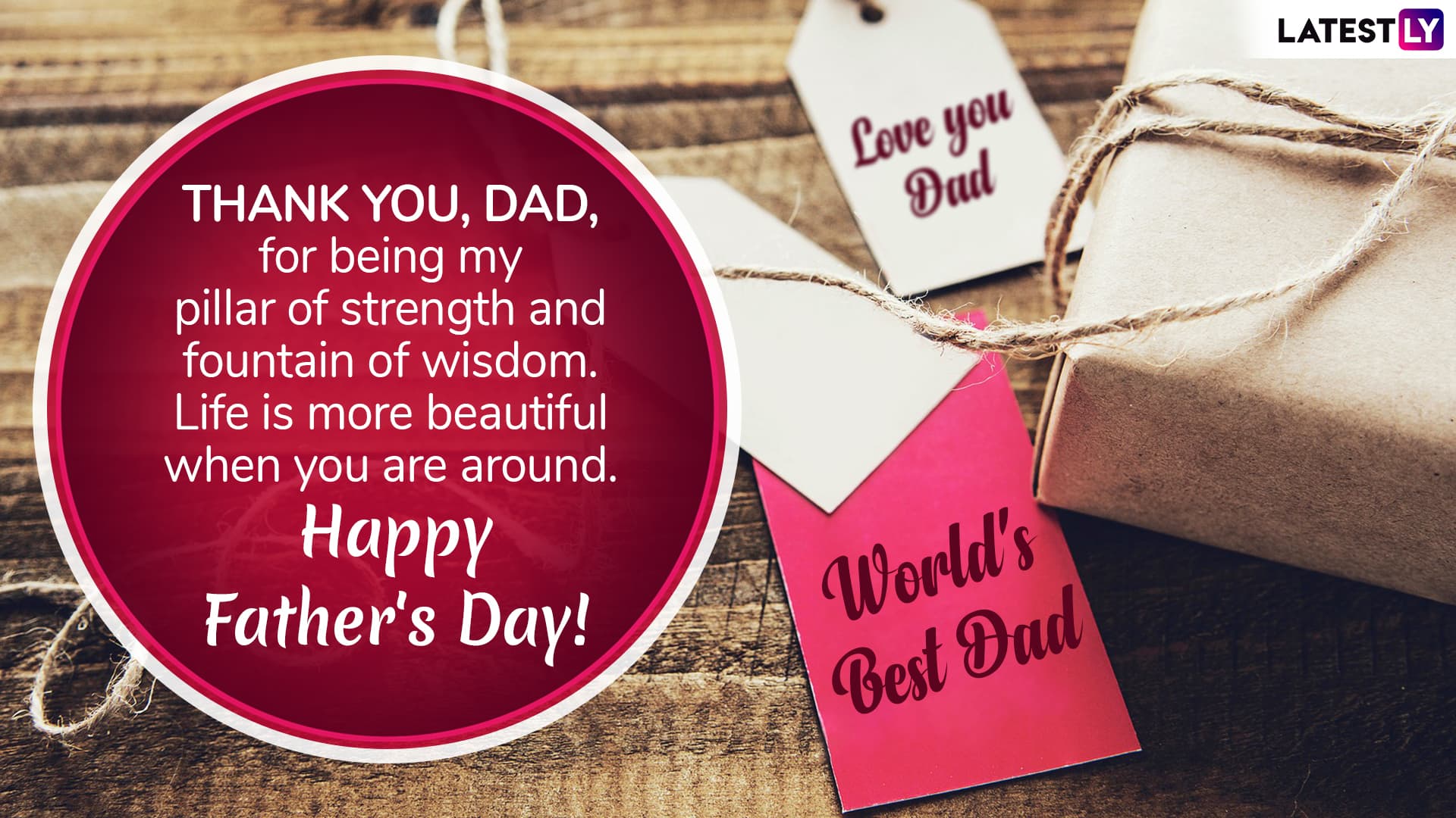 Father's Day 2019 Messages WhatsApp Stickers, Dad Quotes, GIF Images